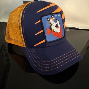 Men’s  Blue and Orange Cap